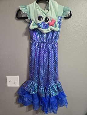 Girls 5-6T Gabby's Dollhouse Mercat Costume